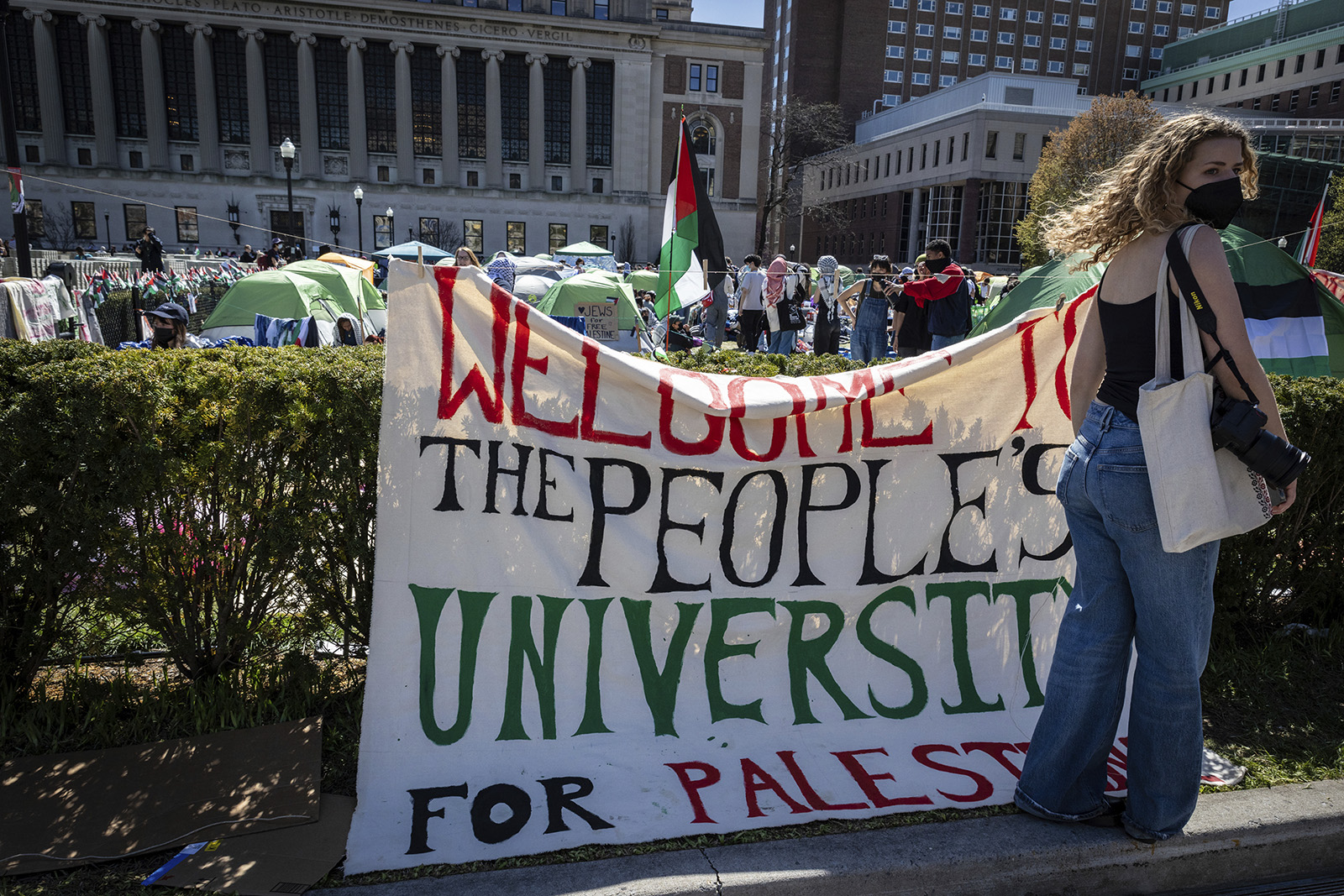 webRNS Columbia Protests1 The encampments are gone, but students who protested for Palestinians vow to continue