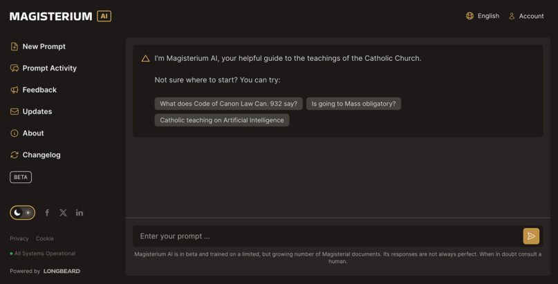 The dangers of letting AI represent Catholic teaching webRNS Magisterium AI2 The dangers of letting AI represent Catholic teaching
