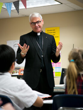 webRNS Paul Coakley OKC3 US Catholic bishops elect Oklahoma City Archbishop Paul Coakley as conference president