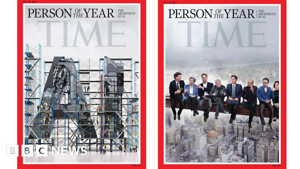 91345900 d69a 11f0 8c06 f5d460985095 'Architects of AI' named Time Magazine's Person of the Year