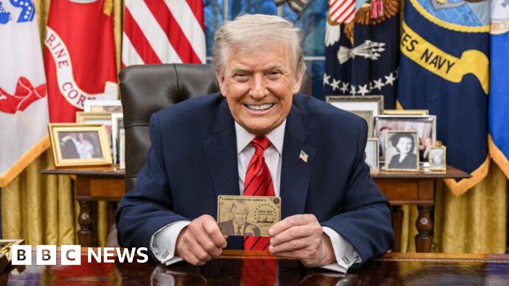 fca61940 d635 11f0 b19d 7bafaea622dd Trump launches $1m 'gold card' immigration visas