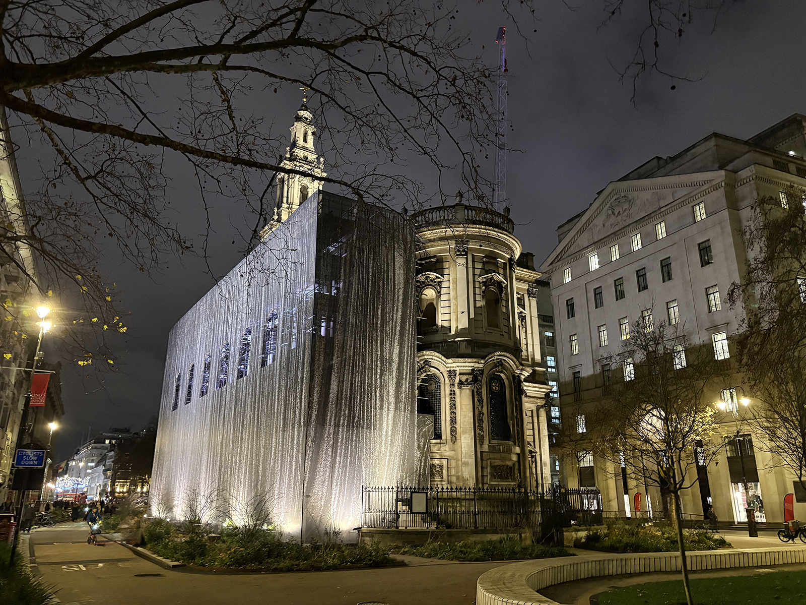 webRNS Church Installation1 How a tiny London church is inviting passersby to be part of its new cultural mission