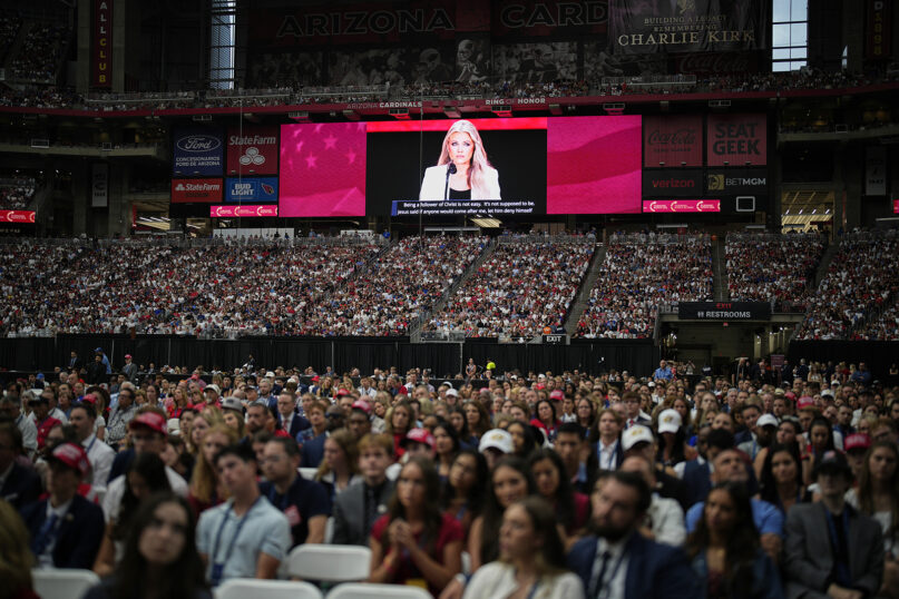 As religion’s political influence grows, these faith voices are likely to draw attention in 2026 webRNS Kirk Memorial1 092225 As religion’s political influence grows, these faith voices are likely to draw attention in 2026