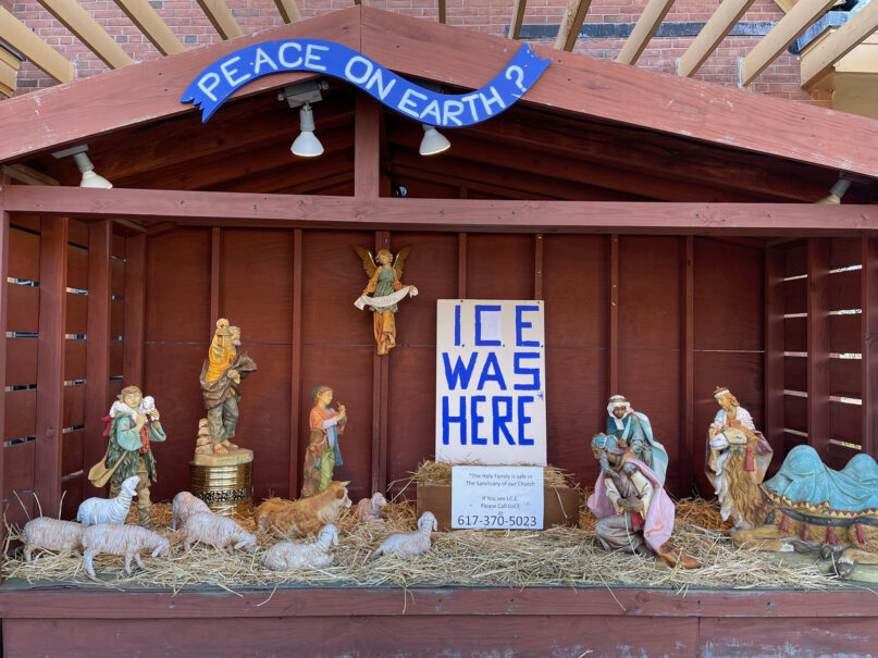 webRNS Nativity Ice1 Churches reimagine Christmas story amid deportations