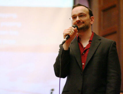 webRNS Raymond Arnold Bay Secular Solstice 20251219 At Bay Area’s Secular Solstice, Rationalists grapple with AI doomsday