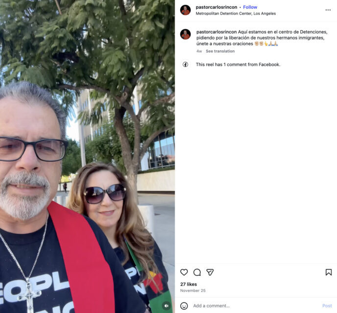 webRNS Rincon LA1 ‘There is no Christmas for separated families’: Pastors tend to immigrant families in crisis