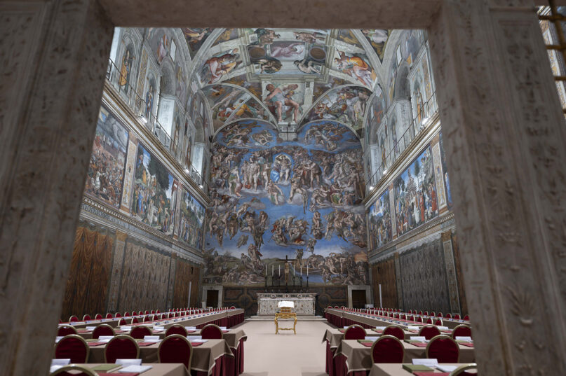 webRNS Sistine Chapel05 050725 As a year of two popes ends, Catholics and the world watch as Leo takes charge