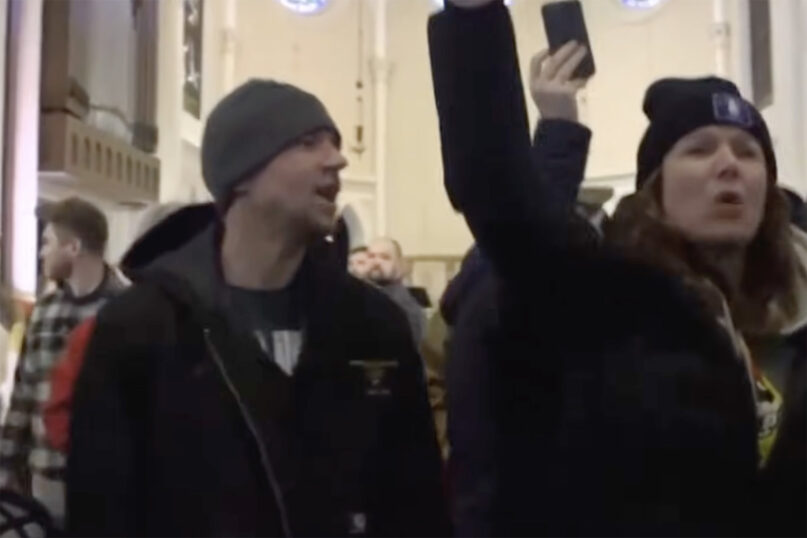 webRNS Minn Church Protest1 Cities Church in Minnesota is considering legal options after anti-ICE protest