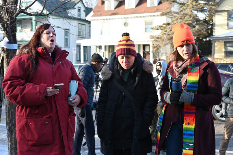 webRNS Minnesota Vigils4 One year after she urged Trump to have mercy, Bishop Budde leads clergy protests in Minneapolis