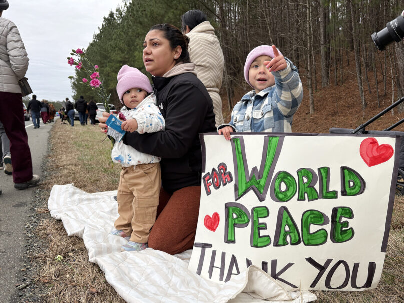 webRNS Monks NC2 Thousands show their respect for Buddhist monks on a Walk for Peace