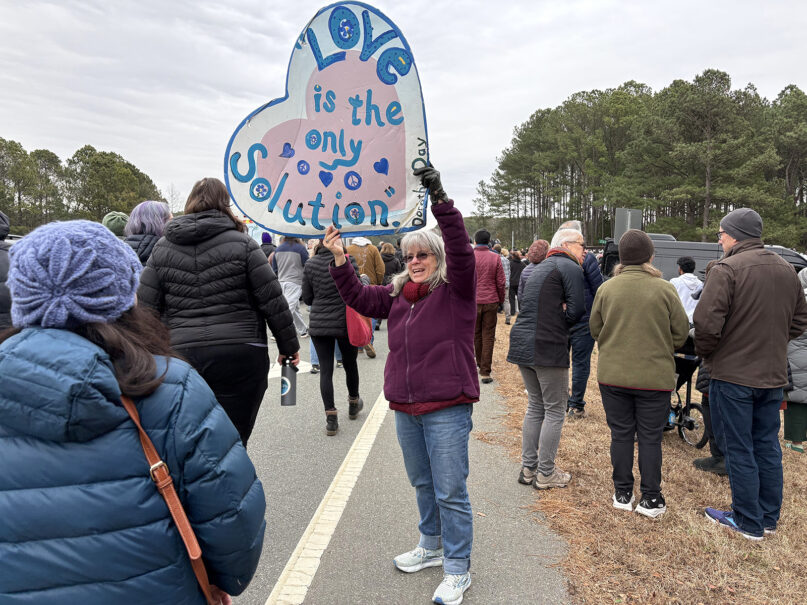 webRNS Monks NC5 Thousands show their respect for Buddhist monks on a Walk for Peace