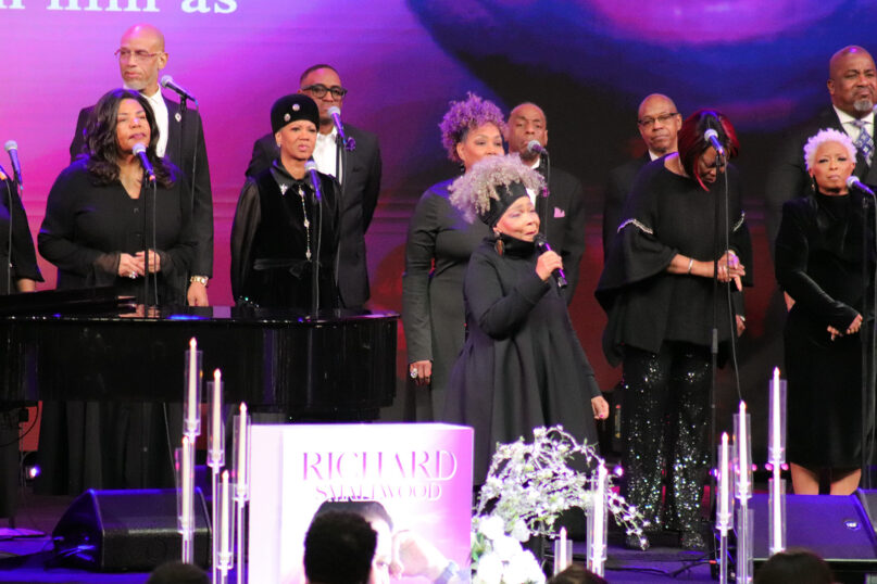 Gospel musician Richard Smallwood remembered with music-filled funeral webRNS Smallwood Funeral3 Gospel musician Richard Smallwood remembered with music-filled funeral