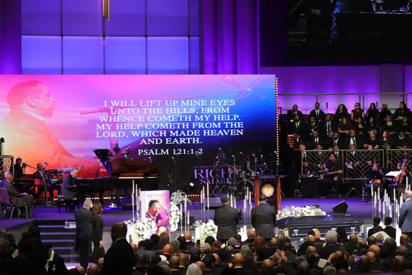 Gospel musician Richard Smallwood remembered with music-filled funeral webRNS Smallwood Funeral5 Gospel musician Richard Smallwood remembered with music-filled funeral
