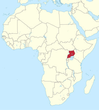 webRNS Uganda Map As Uganda approaches a tense presidential election, faith leaders urge fairness, peace