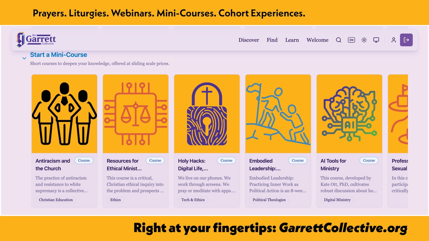 1800Garrett Collective Wide English 1 Garrett Seminary launches bold new platform for theological education