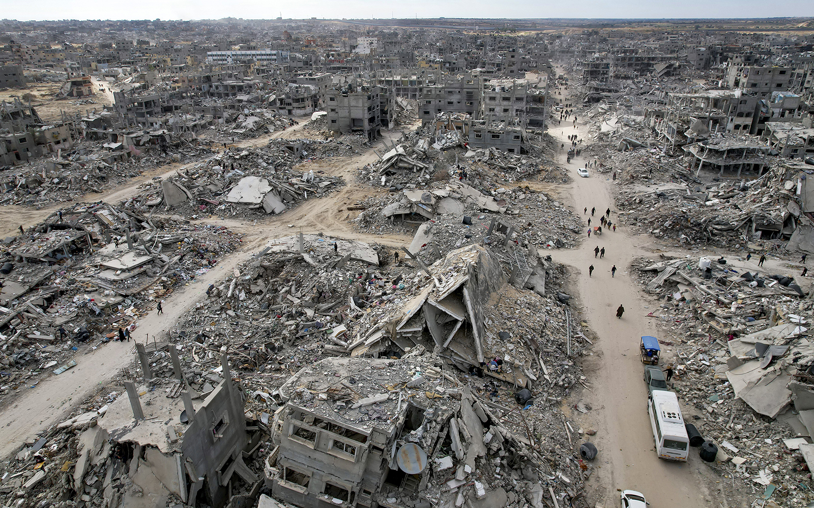 webRNS Gaza Destruction1 In Boston, US Jews envision a Judaism beyond Zionism