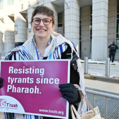 webRNS Rabbi Abi Weber 20260211 Rabbis lead hundreds in mass Jewish protest outside ICE headquarters