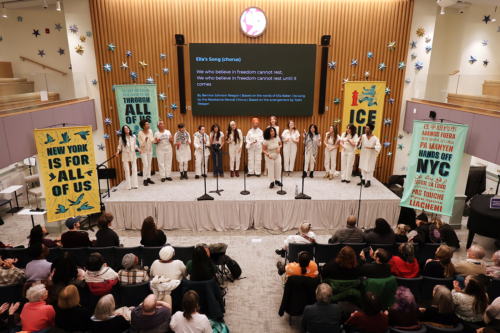 webRNS Singing Resistance1 Singing protests gain momentum as non-violent but emotionally stirring rebukes to ICE