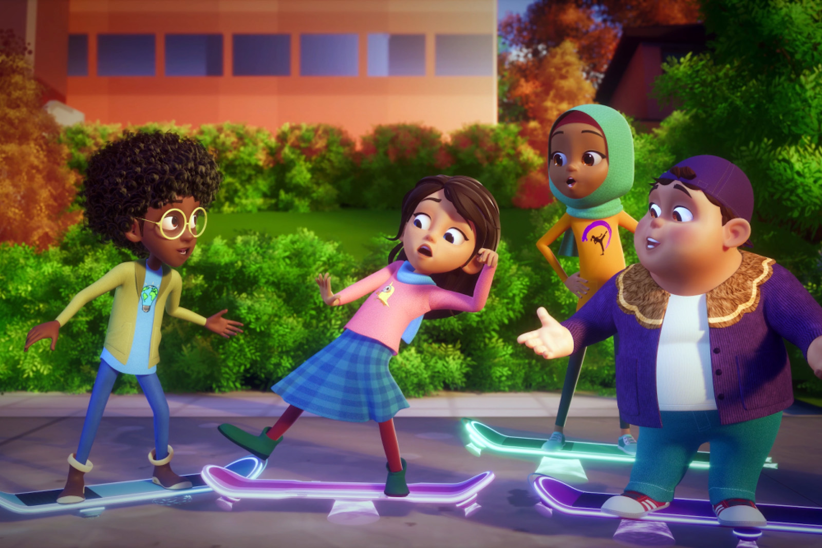 webRNS Time Hoppers2 'Time Hoppers' movie a first for Muslims on the animated big screen