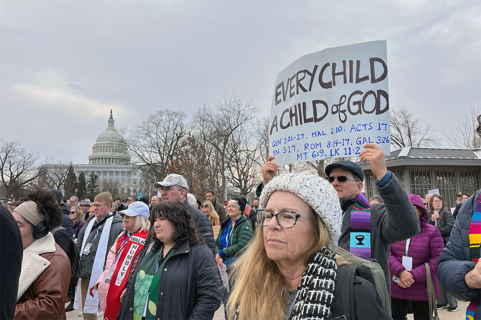 webRNS UMC Immigration3 Hundreds of United Methodists rally to dismantle ICE outside Capitol