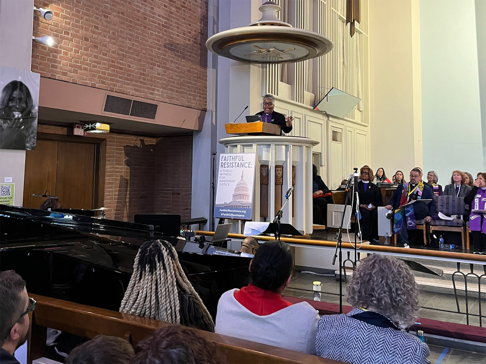 webRNS UMC Immigration6 Hundreds of United Methodists rally to dismantle ICE outside Capitol