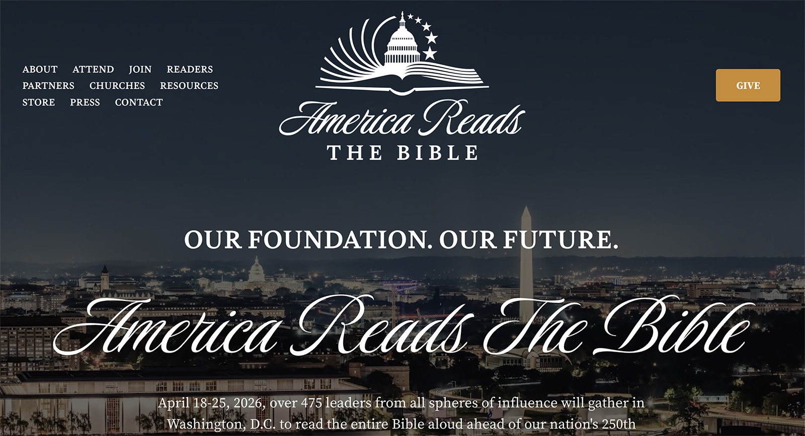 webRNS America Reads Bible1 Evangelical Christian stars line up to read Bible aloud to wake up 'apathetic church'