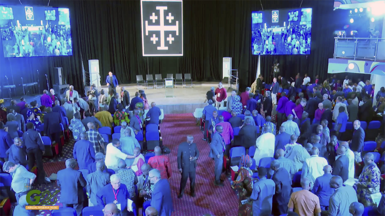 webRNS GAFCON Meeting1 Conservative Anglican leaders meet in Nigeria to elect a leader, fueling concerns of schism